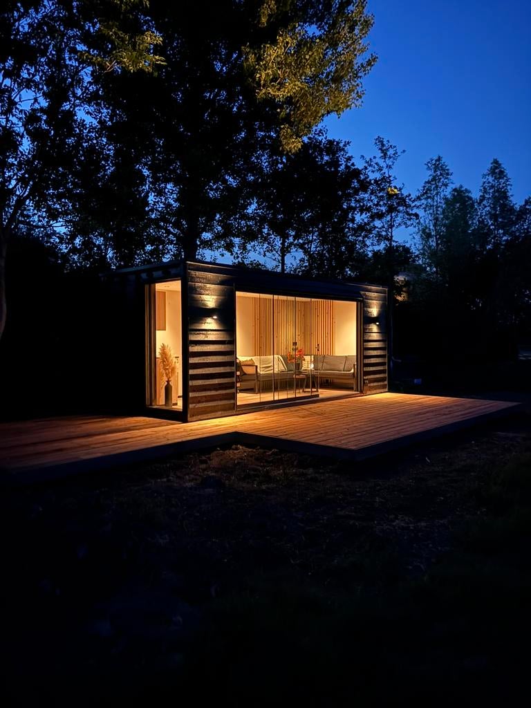 Moderne veranda van container-op maat-verplaatsbaar, Tuin en Terras, Overkappingen, Ophalen, Nieuw, Veranda