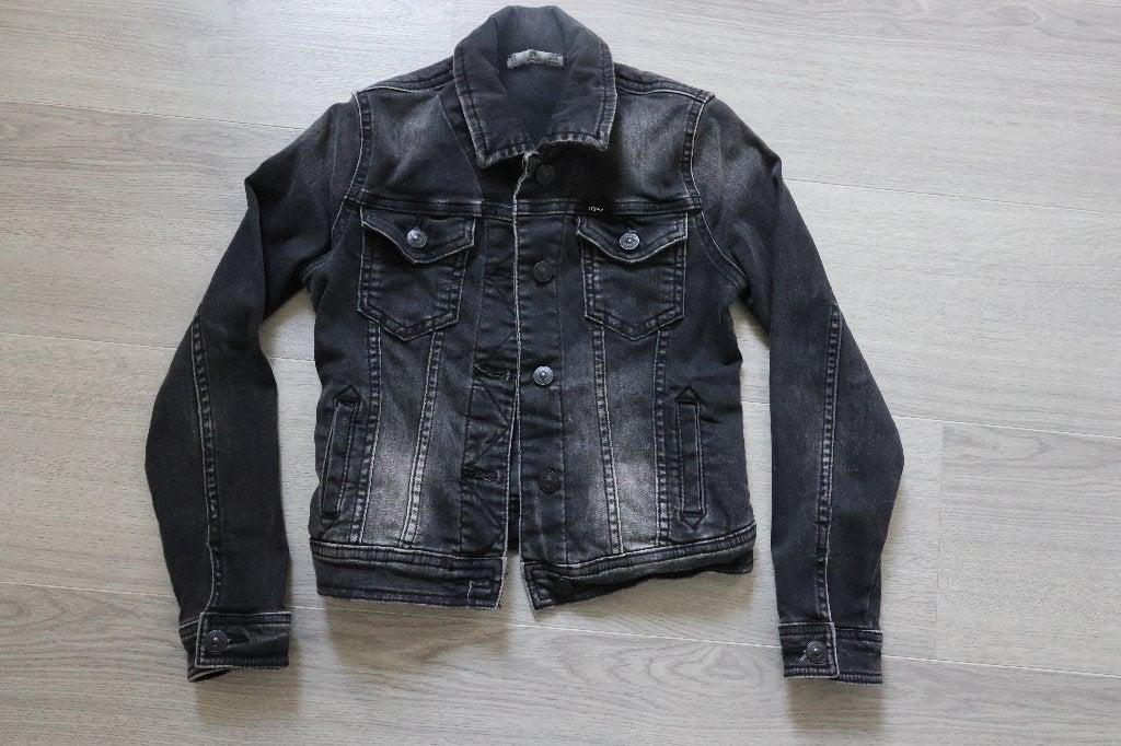Nieuw spijkerjasje LTB 140 zwart, Kinderen en Baby's, Kinderkleding | Maat 140, Ophalen, LTB, Meisje, Nieuw