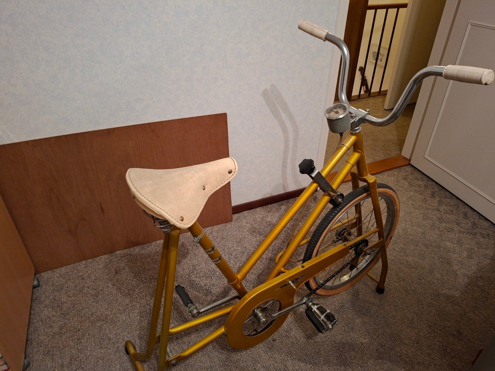 Vintage Hometrainer - Universal - Jaren '60, Fietsen en Brommers, Ophalen, Terugtraprem, Jaren '60 of nieuwer, Minder dan 47 cm