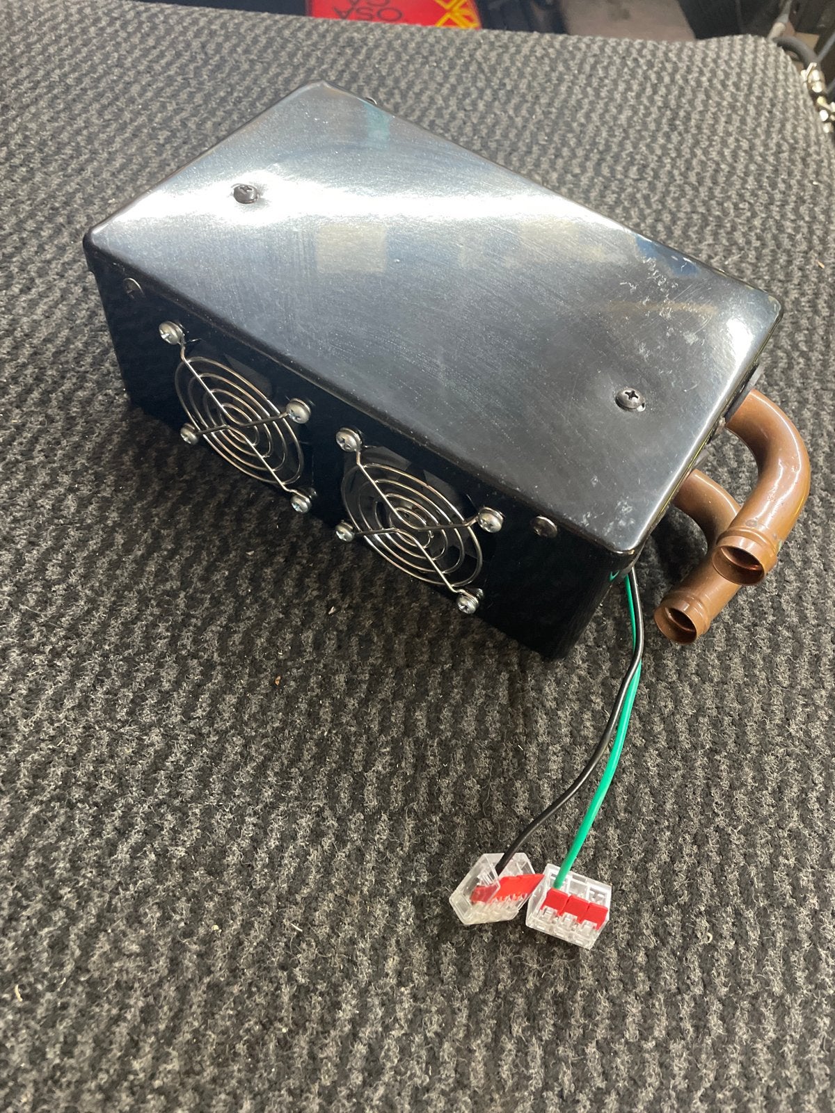 Vloeistof Koeler/Verwarming met 12V Ventilatoren, Ophalen, Gebruikt, Universele onderdelen