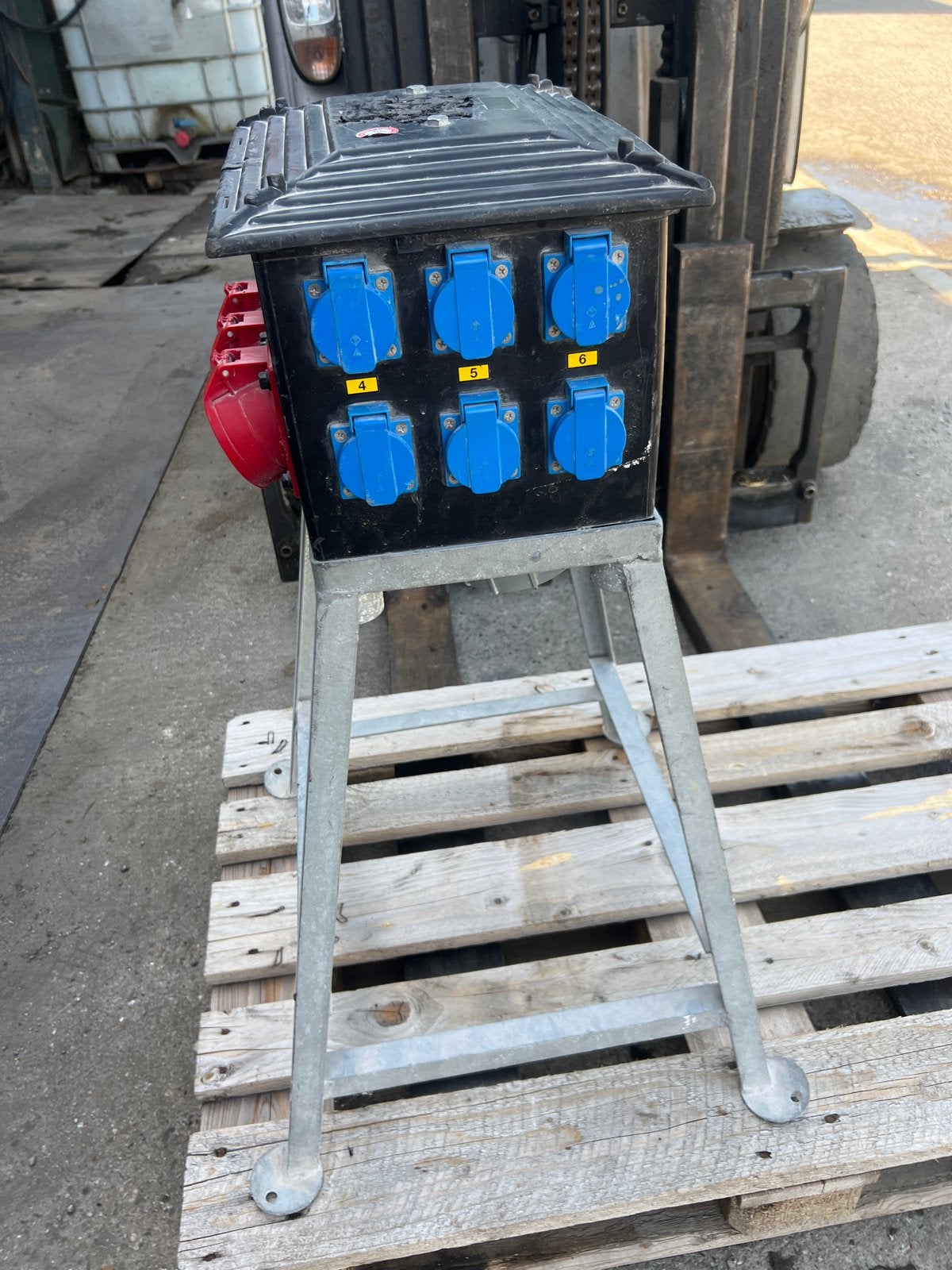 ET Electric Moby 63 Bouwstroomkast 230/400V 63A, Ophalen, Gebruikt, Overige merken, Groepenkast