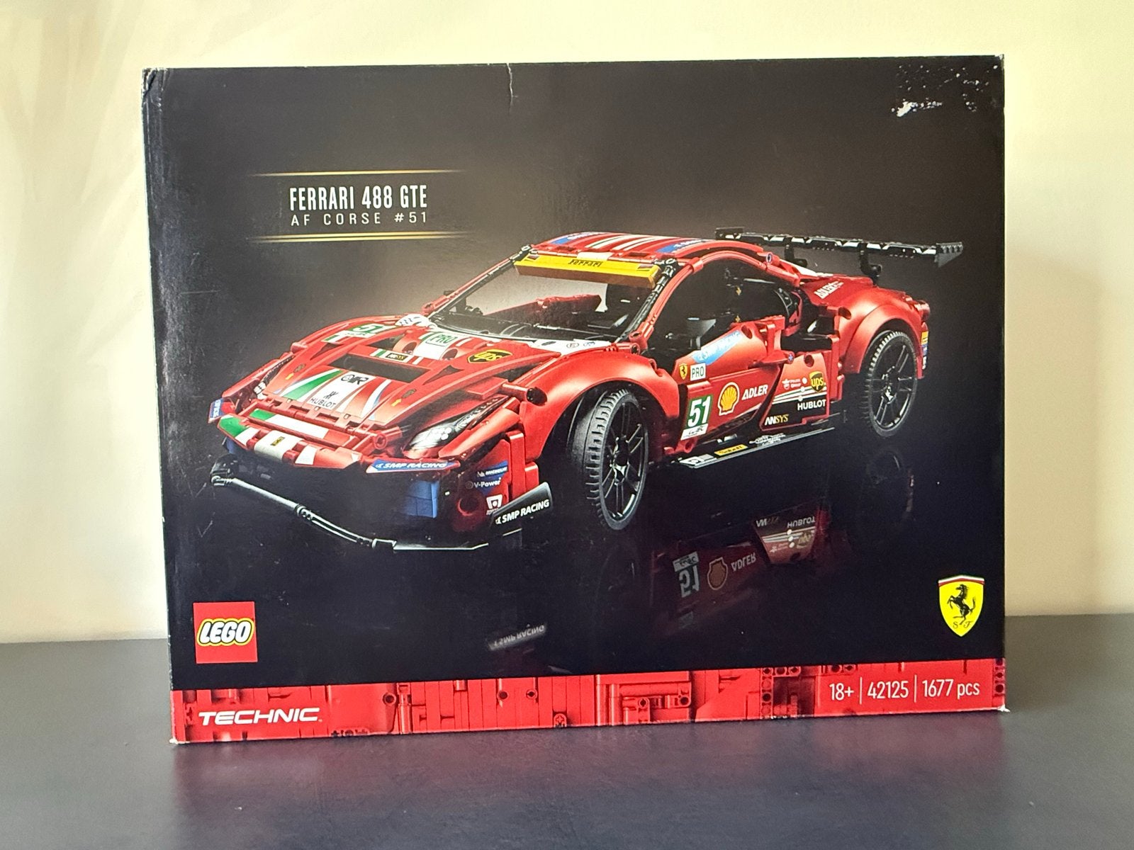 LEGO Technic Ferrari 488 GTE AF Corse #51 - Nieuw & Sealed, Lego, Nieuw, Ophalen of Verzenden, Technic