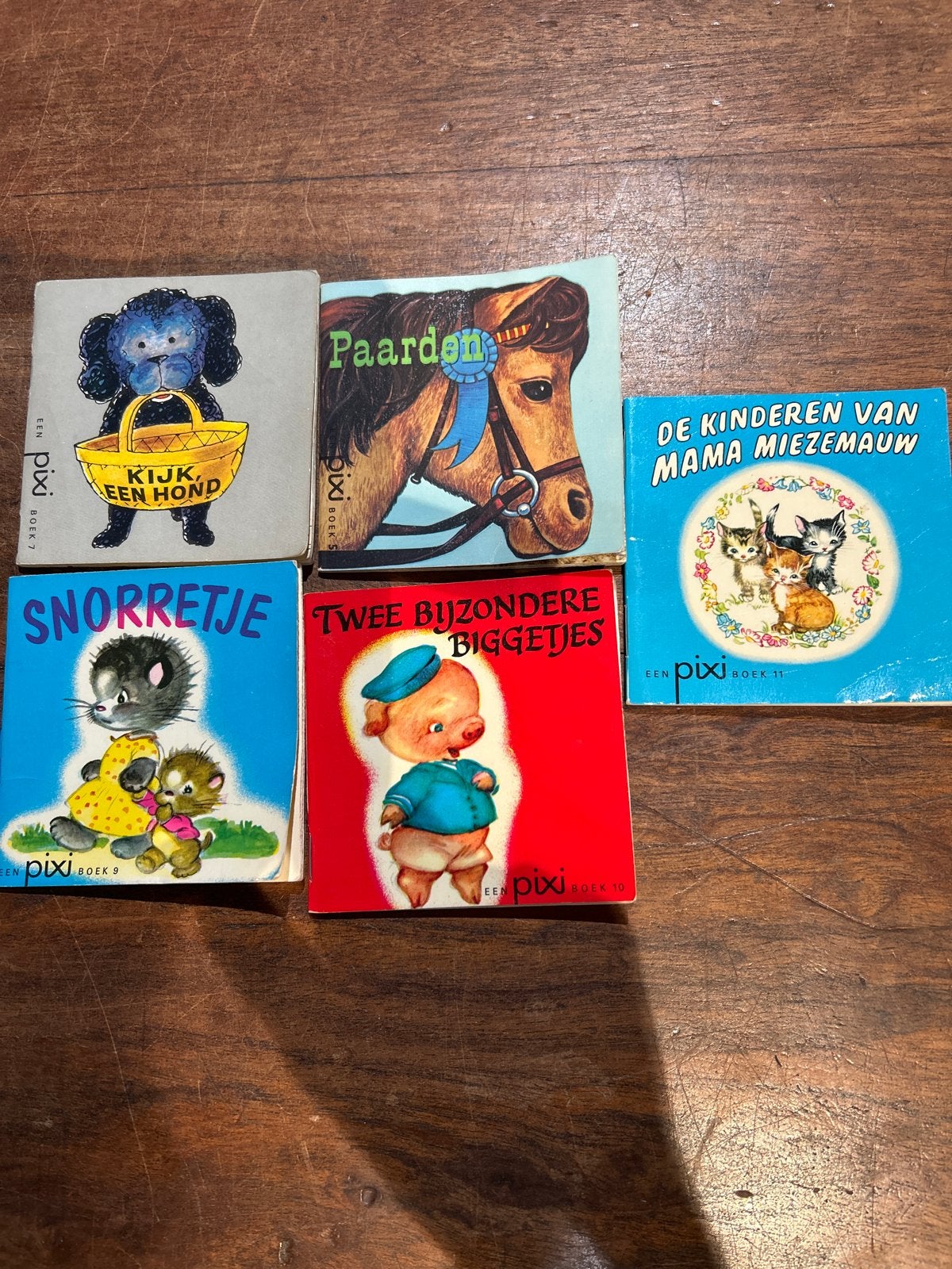 Vintage Pixi Boekjes - Set van 5, Boeken, Ophalen of Verzenden, Gelezen, 2 tot 3 jaar