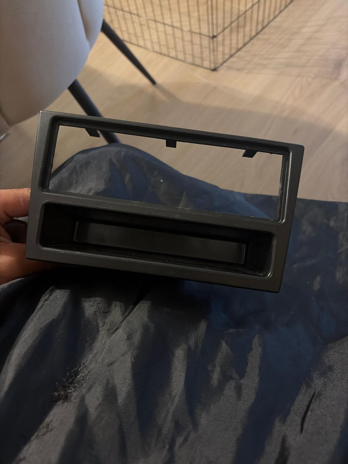 Radio inbouwframe met opbergvak, Ophalen of Verzenden, Gebruikt