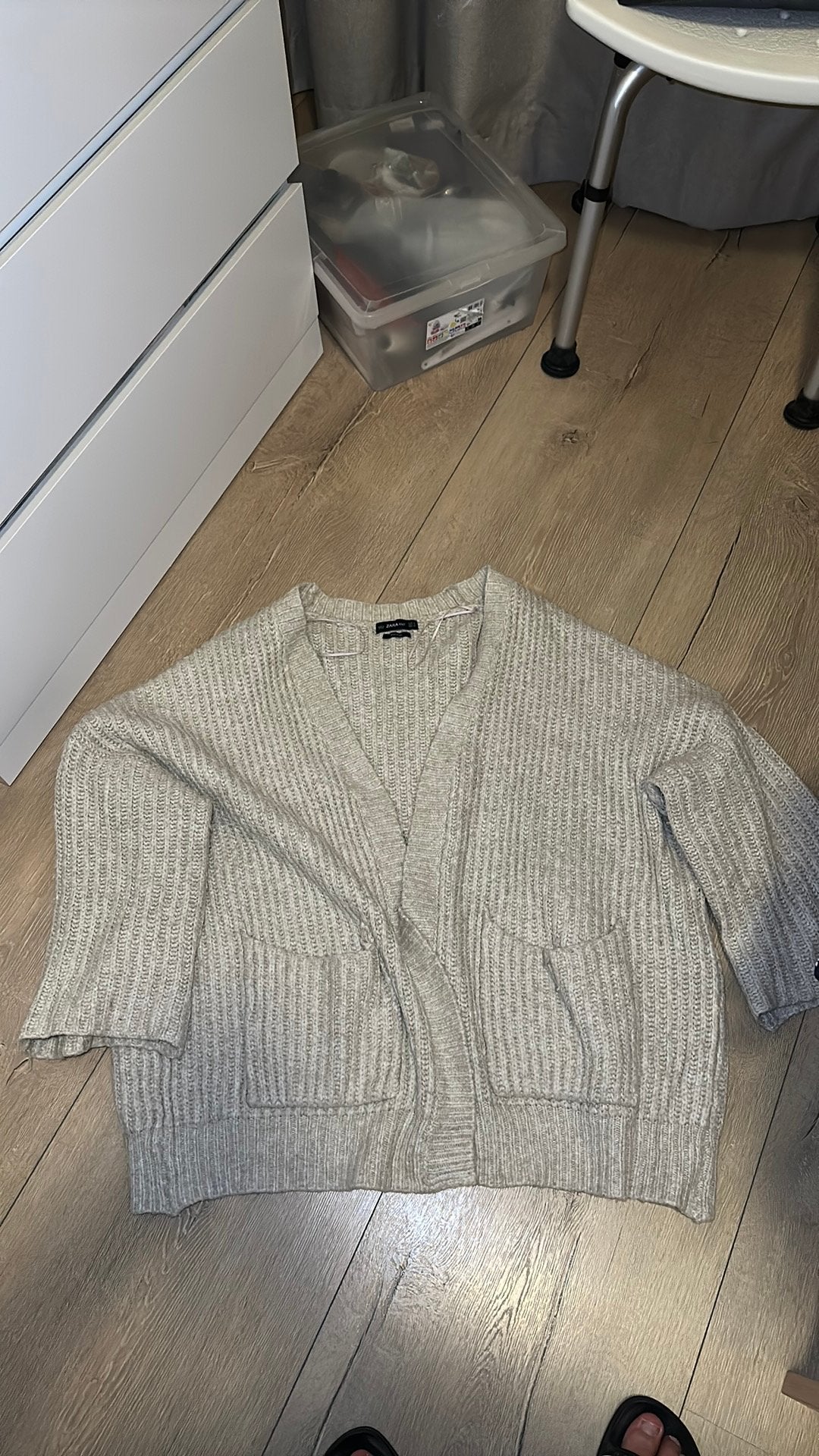 Dames wollen vest M valt groot, Kleding | Dames, Maat 38/40 (M), Beige, Ophalen of Verzenden, Zo goed als nieuw