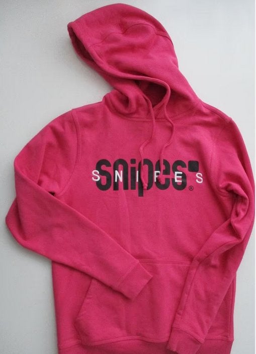 Snipes zuurstokroze hoodie met opdruk, maat S/M, Oosterveldweg 15, 7274 DZ, Verzenden, Nieuw, Roze