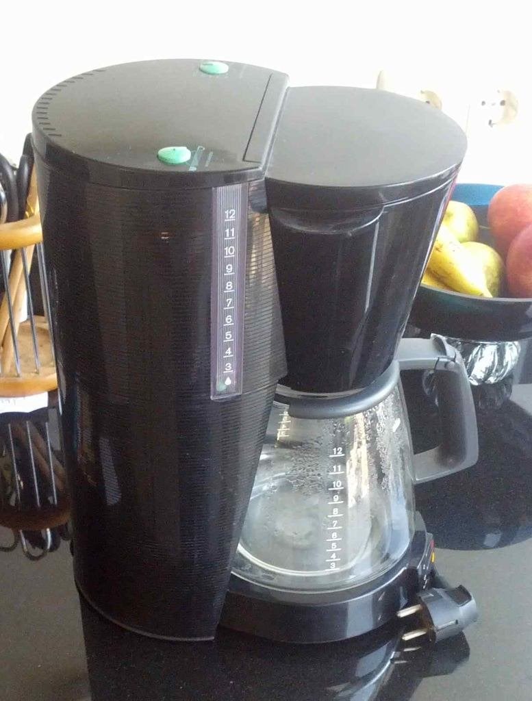 Braun 12 kops Koffiezet apparaat + Rowenta + Kan, 4 tot 10 kopjes, Ophalen of Verzenden, Gebruikt, Koffiemachine