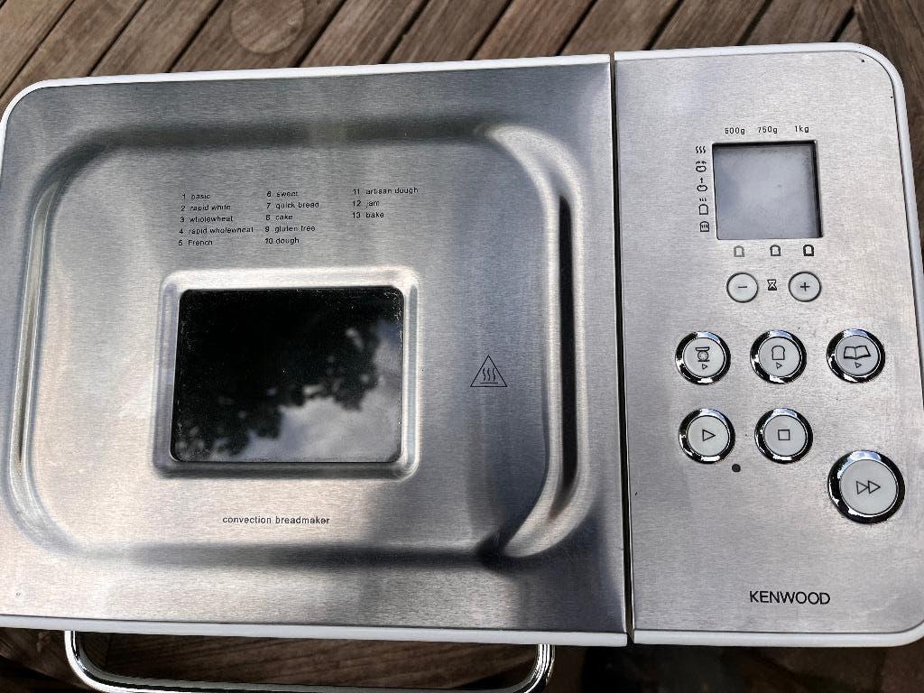 broodbakmachine, Witgoed en Apparatuur, Broodbakmachines, Met timer, 800 tot 1200 gram deeg, Ophalen of Verzenden, Zo goed als nieuw
