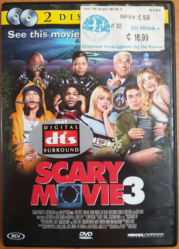 Scary Movie 3 DVD - Komedie met horrorparodie, Cd's en Dvd's, Nederlands, Inclusief doosje, Ophalen of Verzenden, Zo goed als nieuw