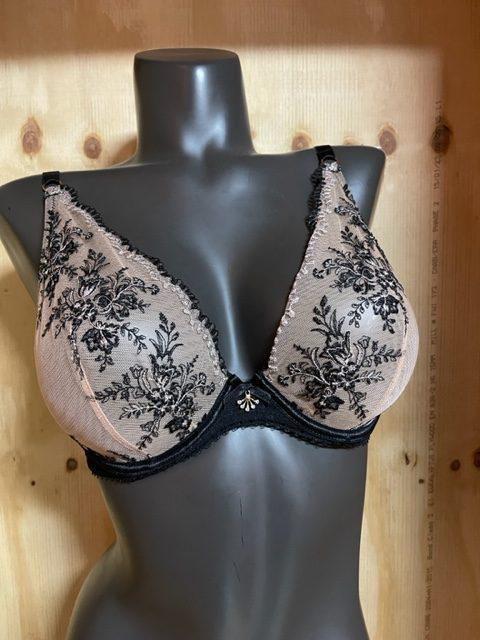 Aubade bh 80d model idf12, Verzenden, Zwart, BH