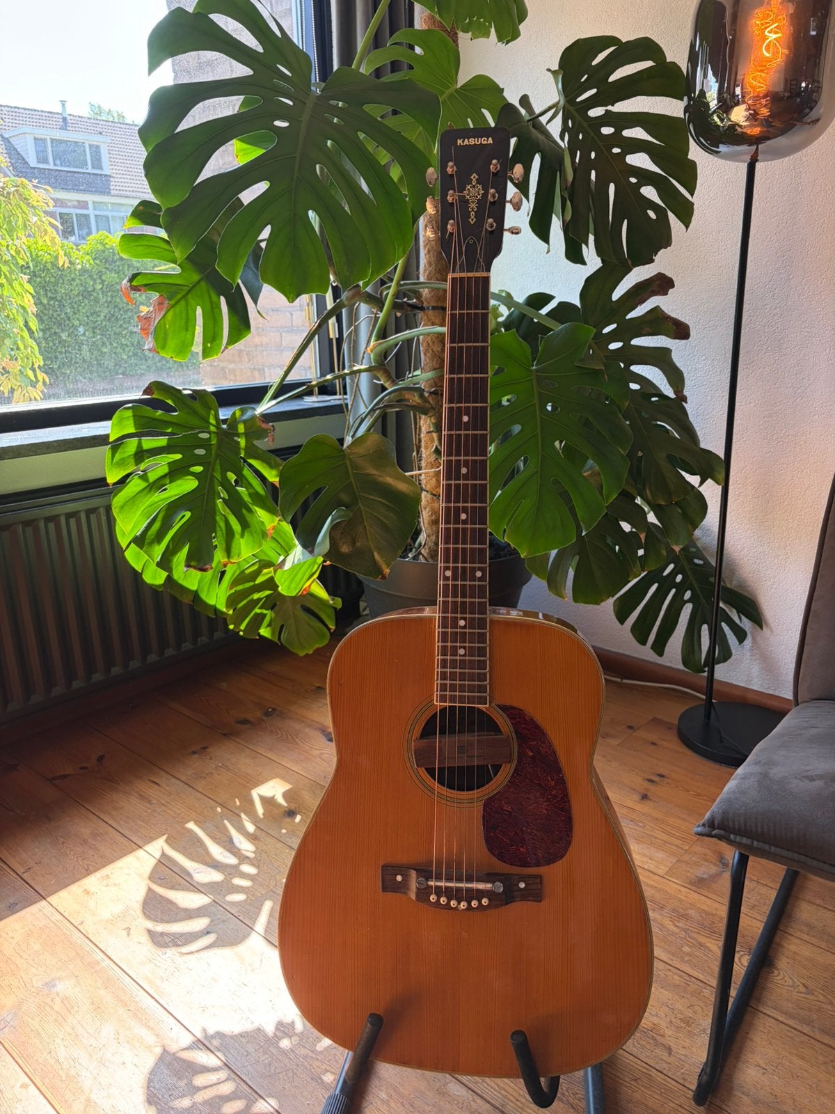 Semi Acoustic | Kasuga W13 (Japan) 70’s, Ophalen, Gebruikt, Met (piezo-)element