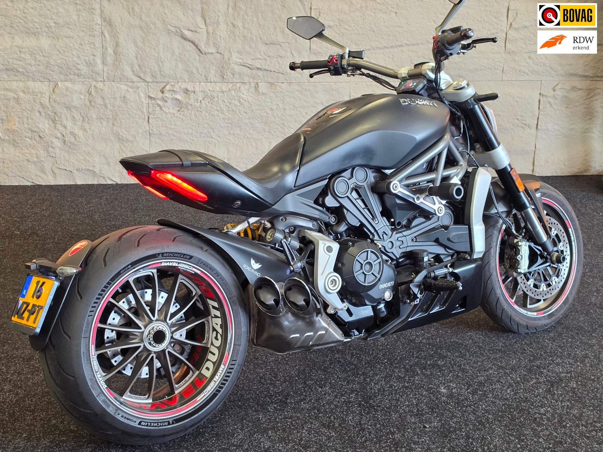 Ducati Tour XDiavel|2018|152pk|17953KM|, Traction Control, Kolenbranderstraat 6
2984AT  RIDDERKERK, NL, Bedrijf, Toermotor