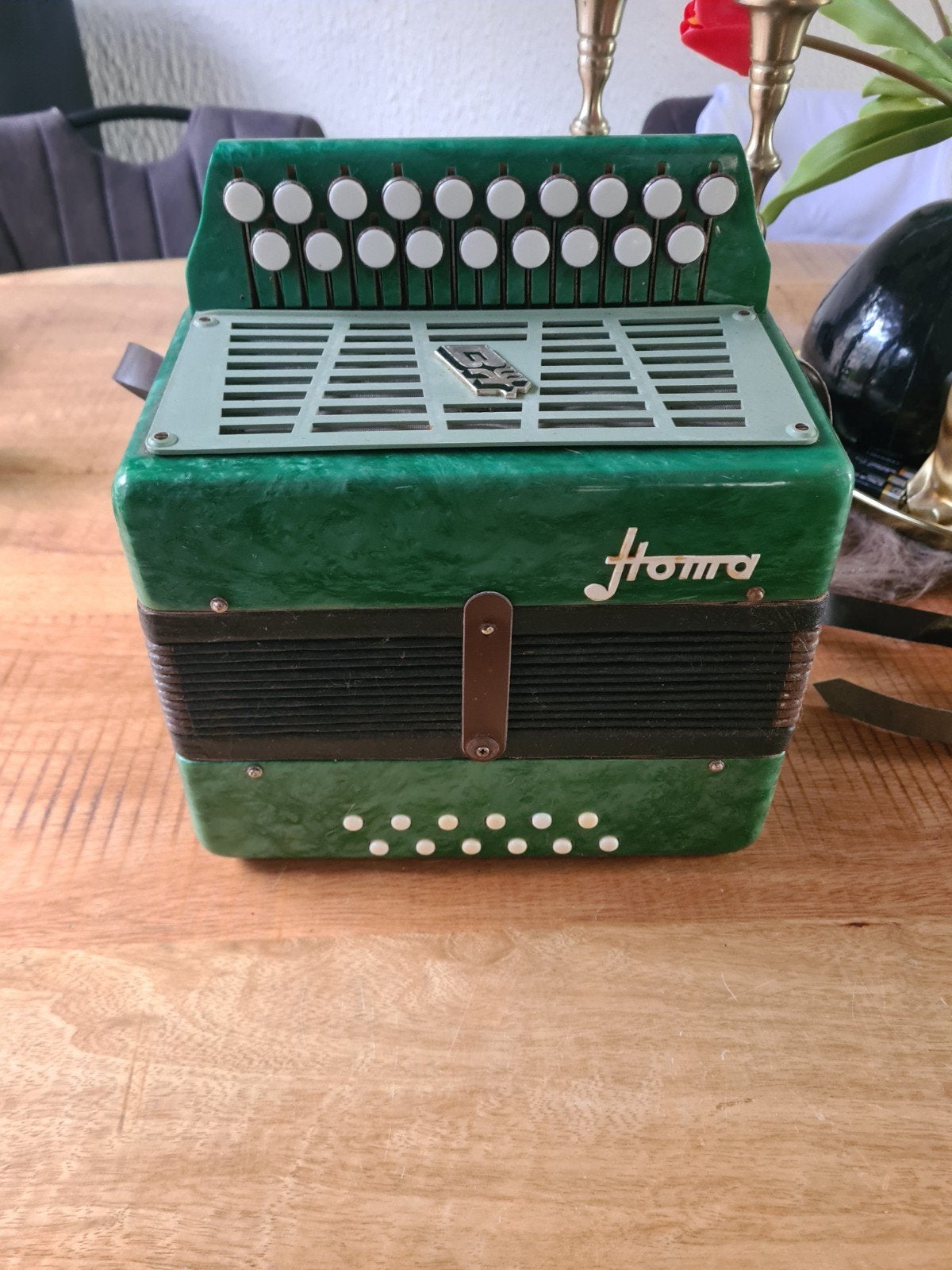 Froma Accordeon ( zonder koffer ), Muziek en Instrumenten, Accordeons, Ophalen of Verzenden, Gebruikt, Knopaccordeon, Overige merken