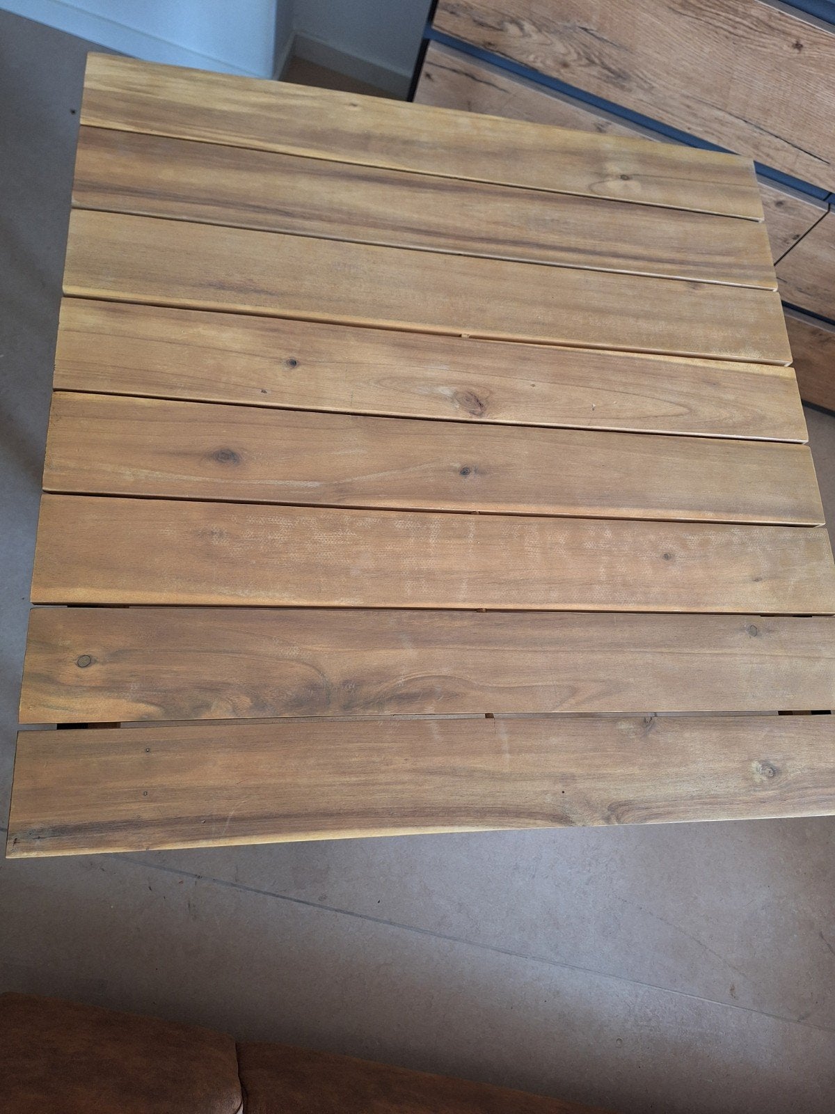 Houten bijzettafel/serveerwagen met metalen frame, Huis en Inrichting, Tafels | Eettafels, 50 tot 100 cm, Industrieel, Modern, Praktisch