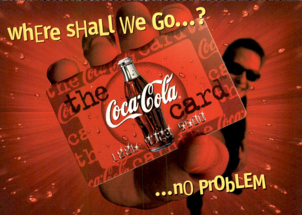 promotiekaart, Coca Cola, Verzenden, Nieuw, Overige typen