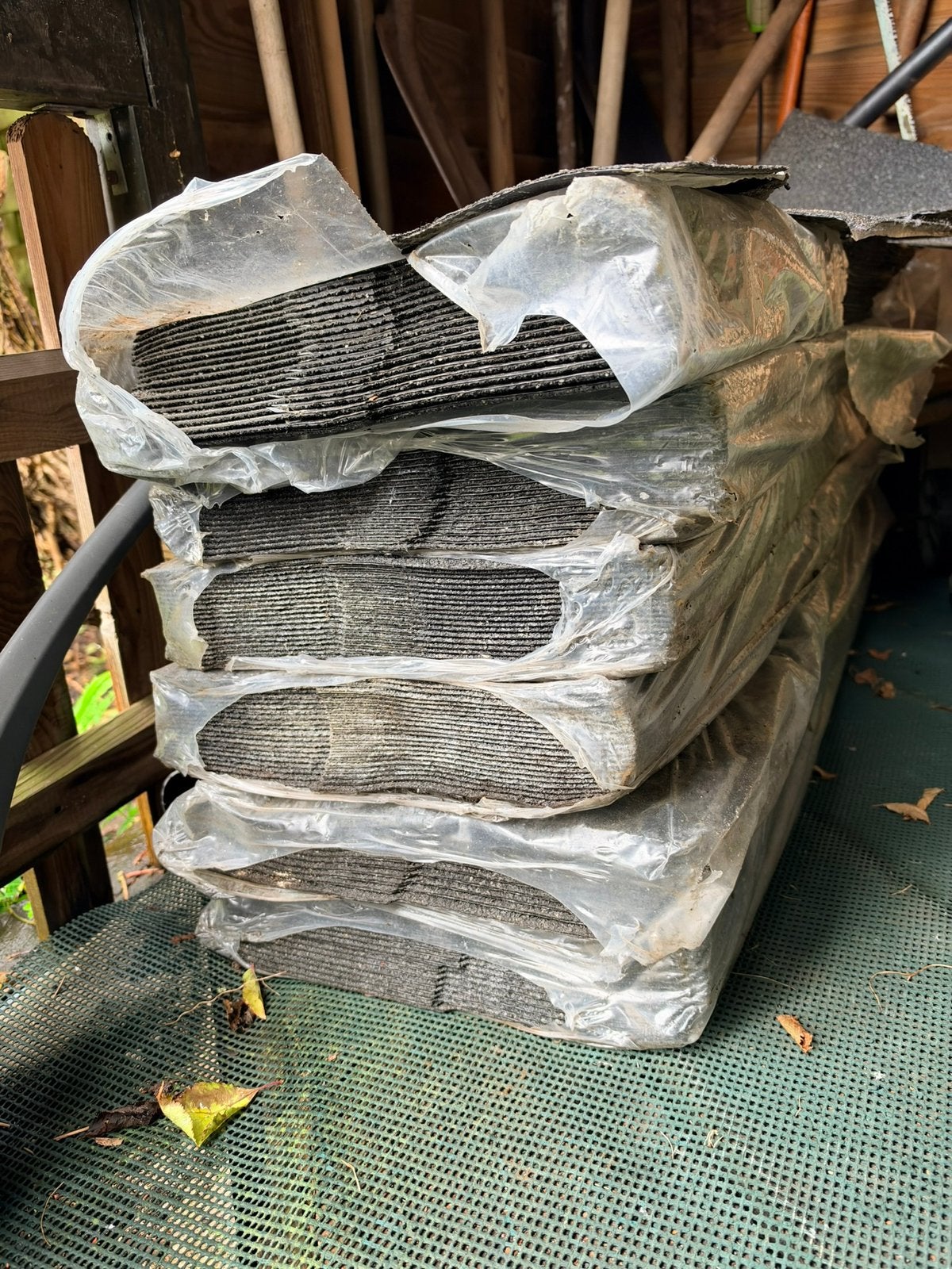 Zelfklevende bitumen dakshingles, circa 18m2, Ophalen, Overige materialen, Zwart, Nieuw