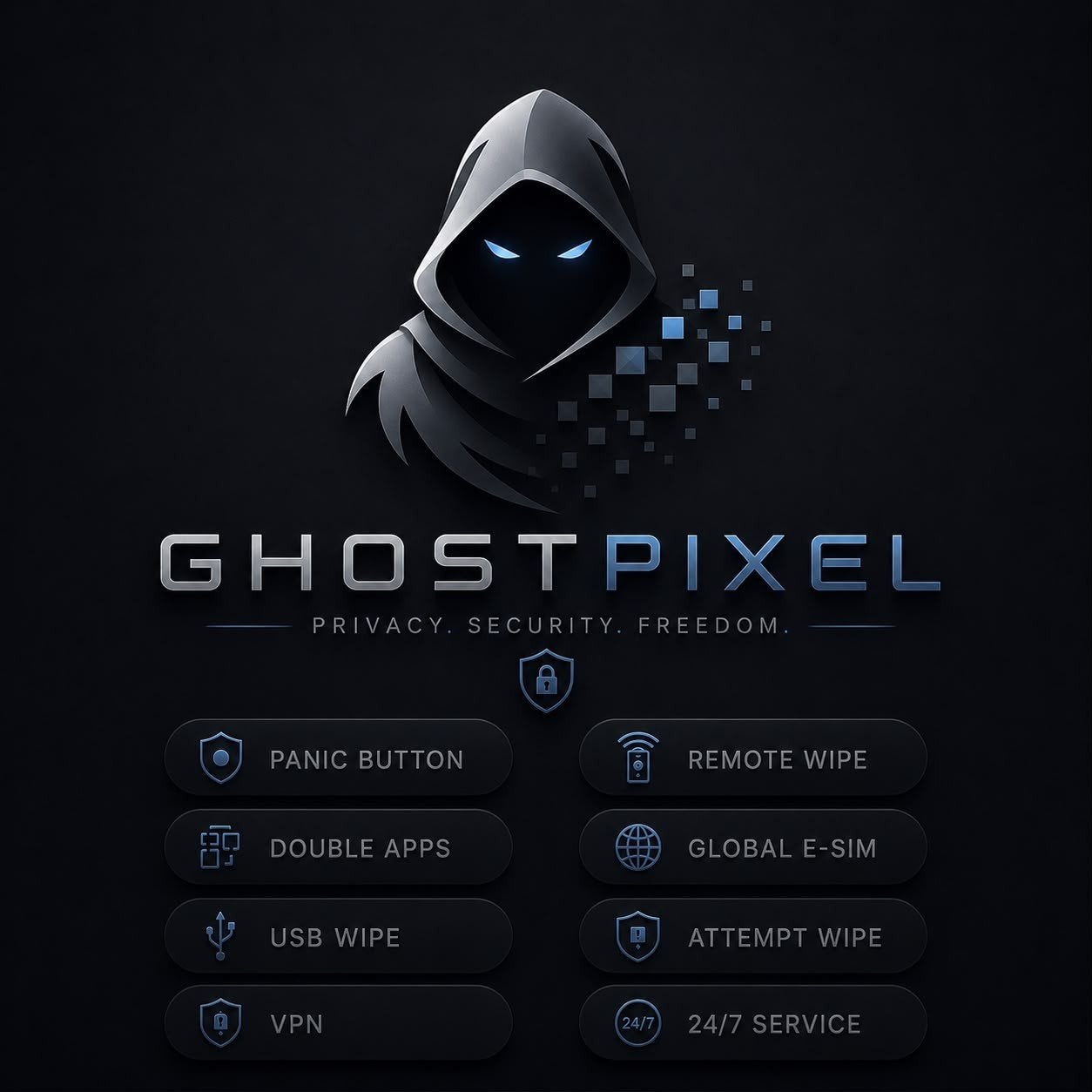 Encrypted google pixels, Ophalen of Verzenden, Nieuw, Zwart, 128 GB