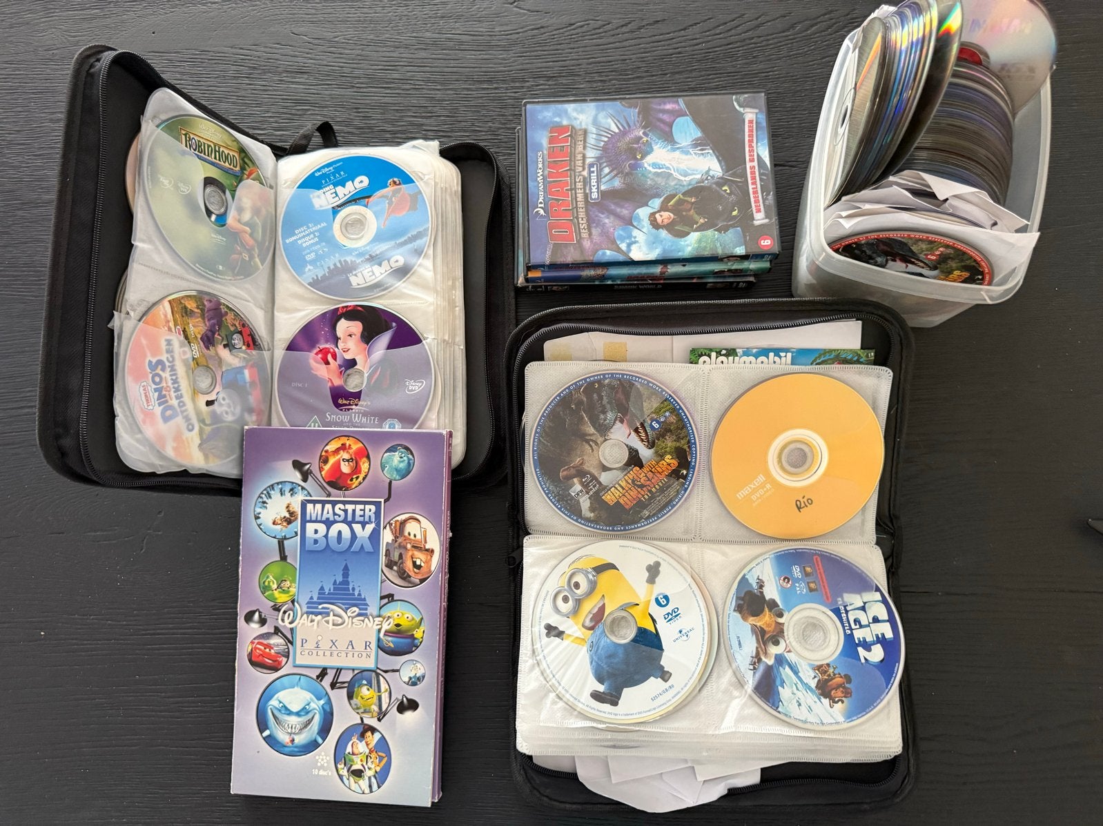 Grote collectie kinderfilms op DVD: Disney, Pixar en meer, Cd's en Dvd's, Gebruikt, Animatie, Alle leeftijden, Ophalen of Verzenden