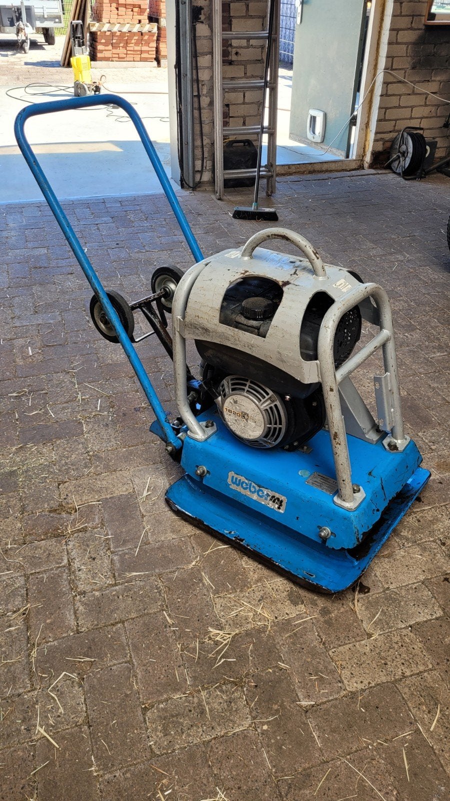 trilplaat weber CF 4, Ophalen, Gebruikt