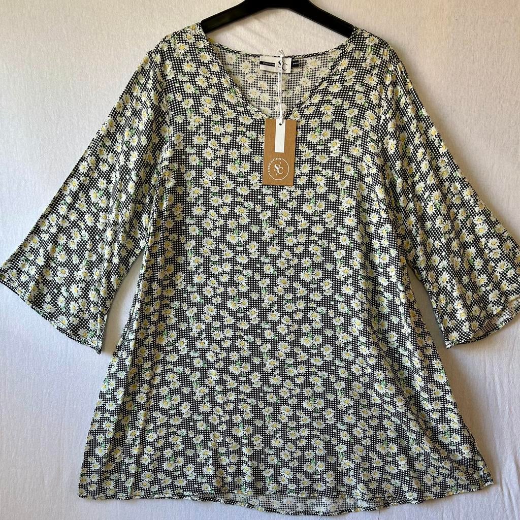 Studio Clothing Viscose tuniek 44, Verzenden, Zo goed als nieuw, Blouse of Tuniek