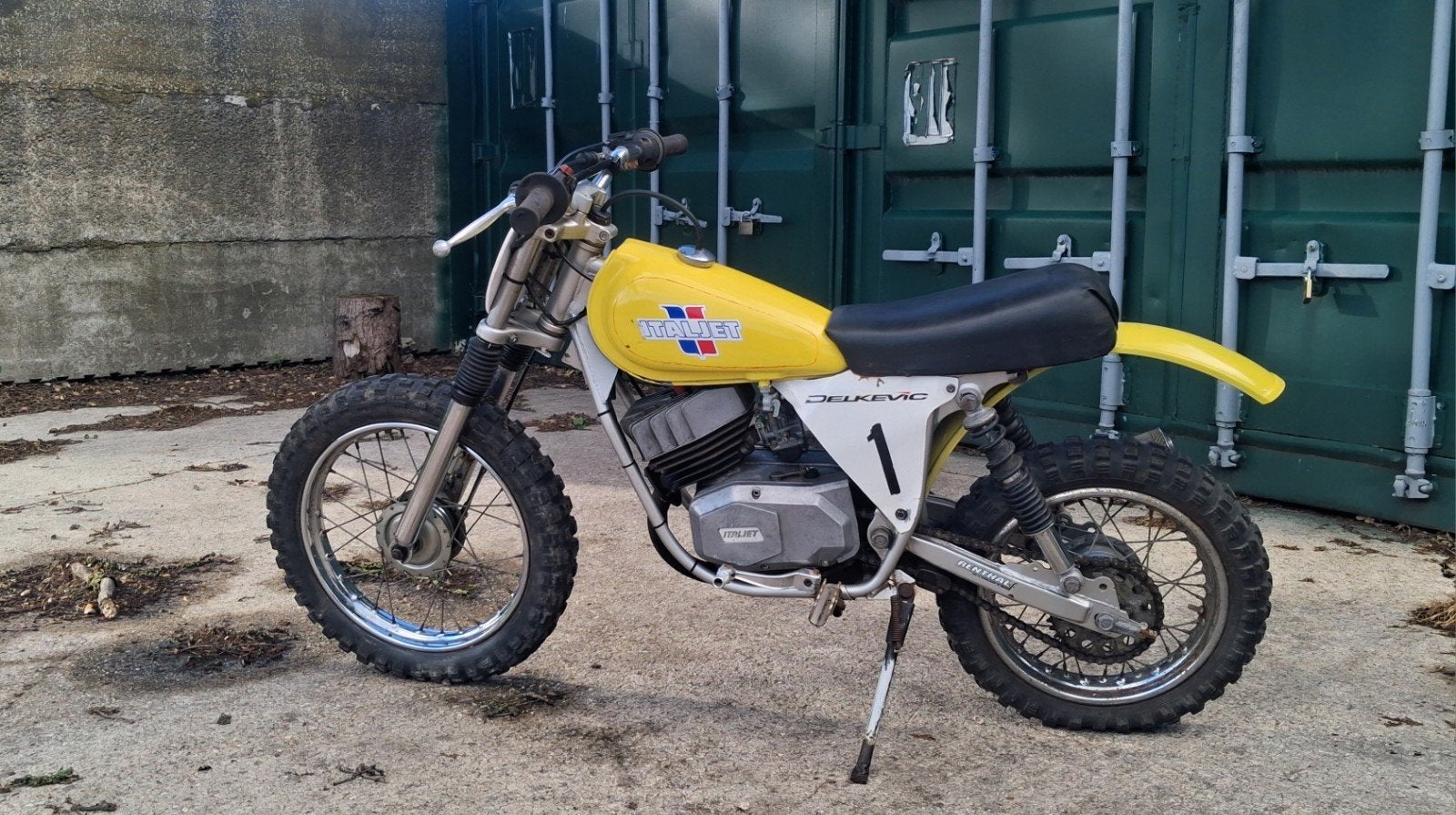 Italjet CX50R crosser, Ophalen