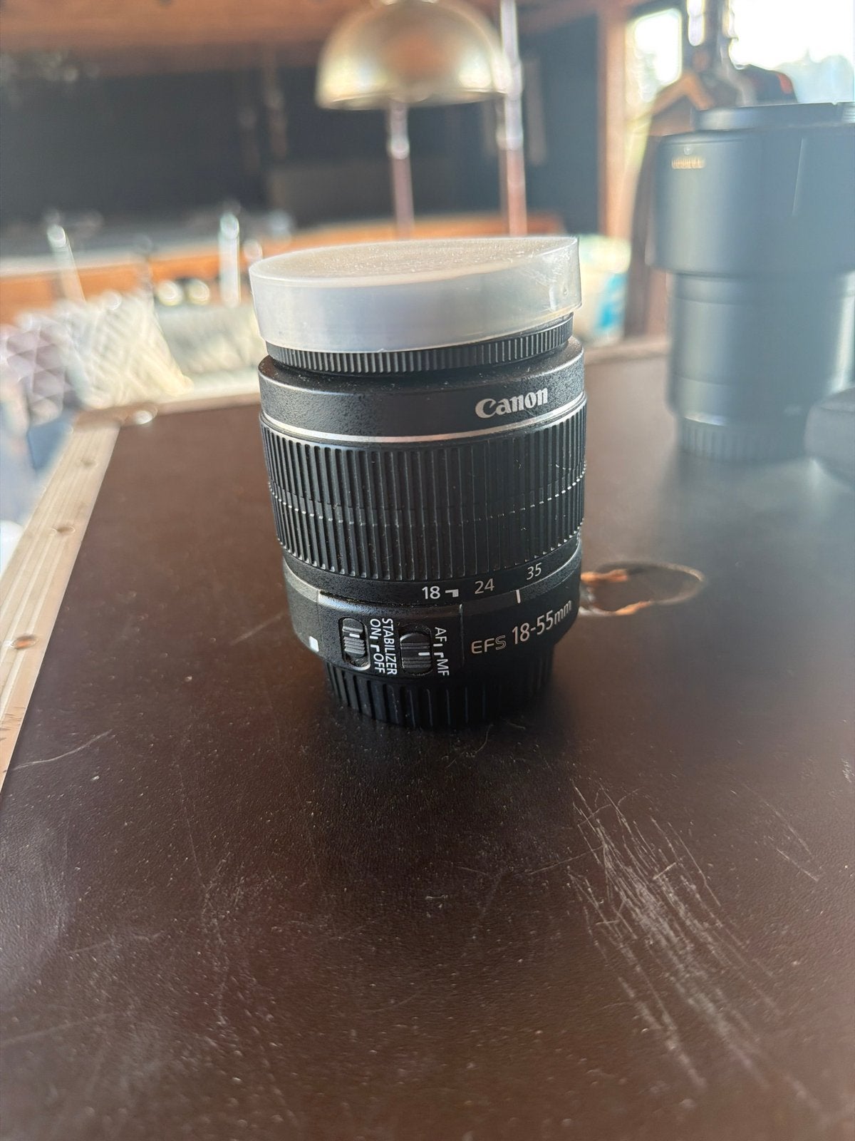 Canon EF-S 18-55mm f/3.5-5.6 IS STM Lens, Canon, Autofocus, Ophalen of Verzenden, Zo goed als nieuw
