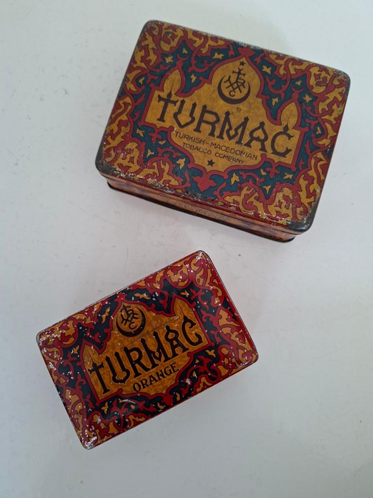 Turmac sigaretten dozen., Ophalen
