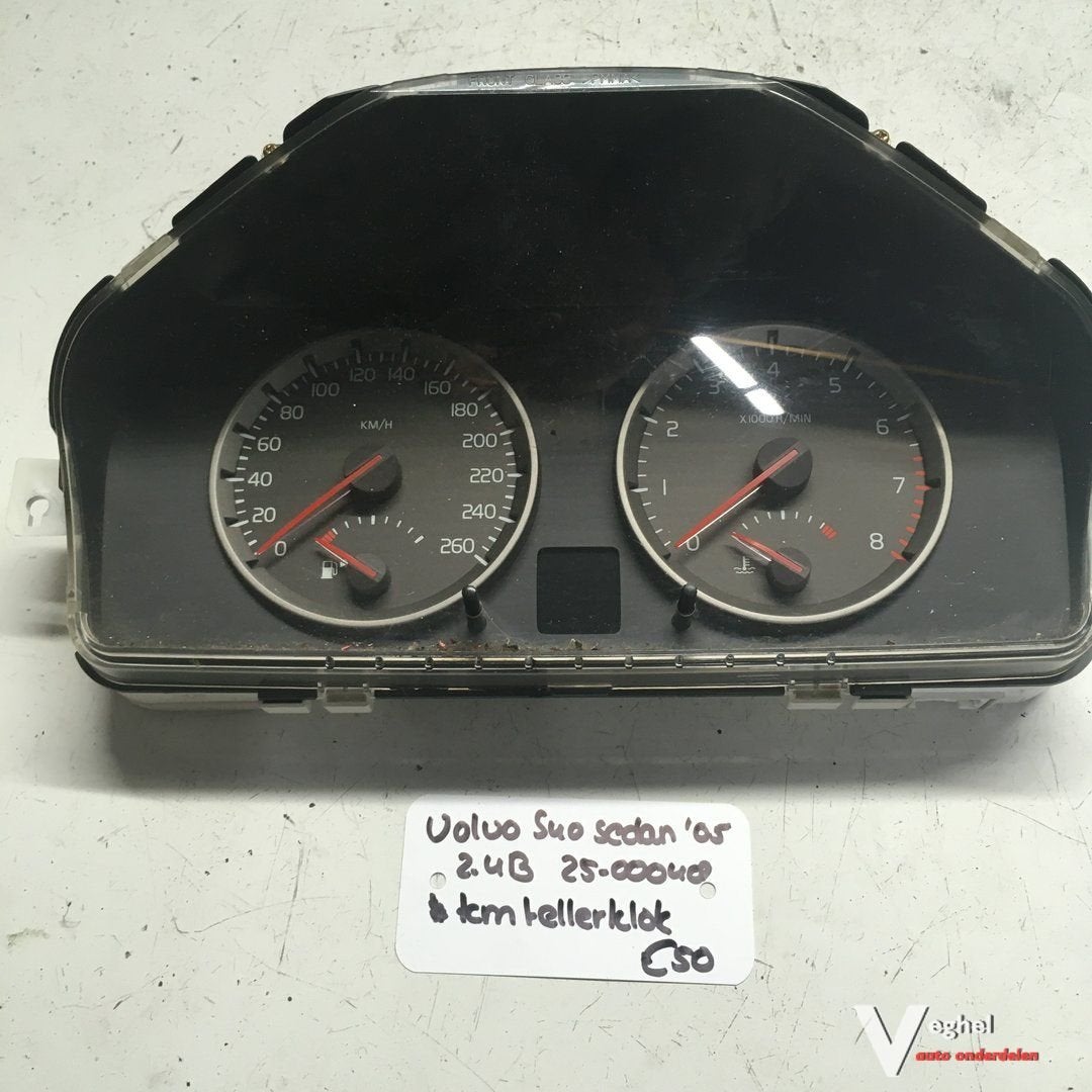 Volvo S40 Sedan 2.4 B 2005 2500048  Km Tellerklok