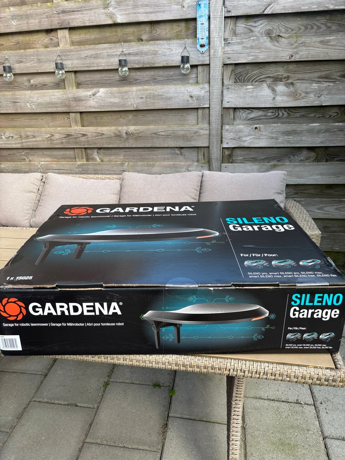Gardena Sileno Garage voor robotmaaier - Nieuw in doos, Tuin en Terras, Grasmaaiers, Ophalen, Nieuw, Minder dan 30 cm