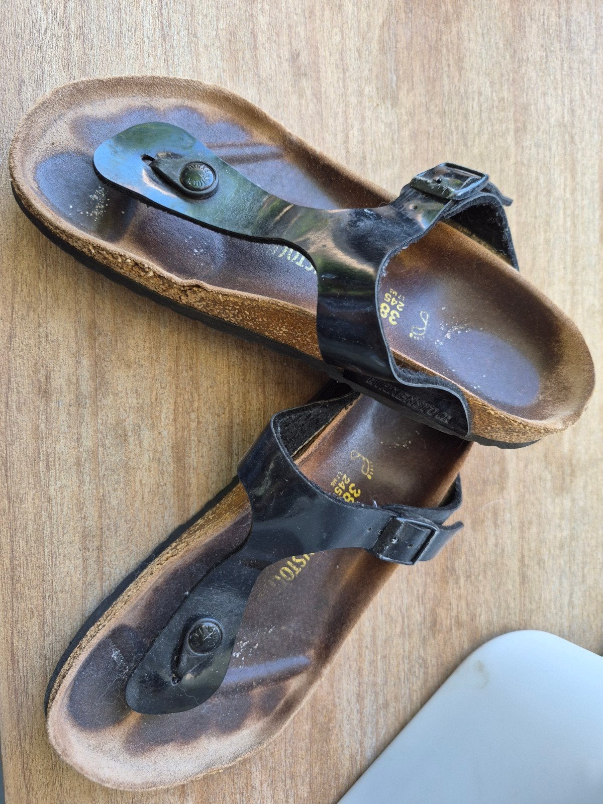 Birkenstock sandalen mt 38 - weinig gedragen, Birkenstock, Ophalen of Verzenden, Zo goed als nieuw, Sandalen of Muiltjes