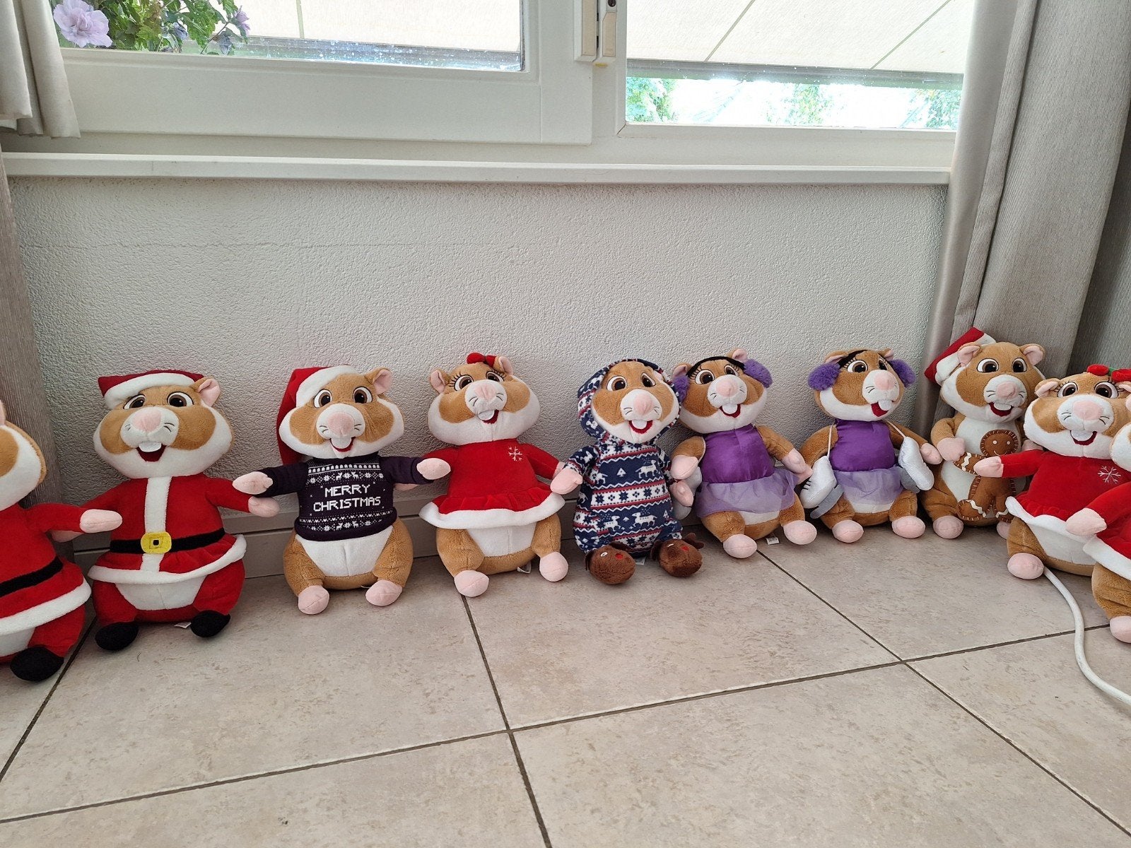 Albert Heijn kersthamsters, Hamster, Ophalen of Verzenden, Zo goed als nieuw, Middelgroot (20 tot 80 cm)