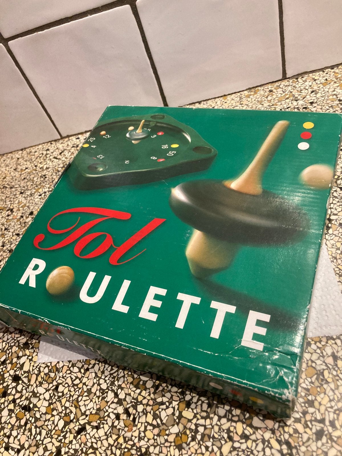 Houten roulette spel, Ophalen of Verzenden, Zo goed als nieuw