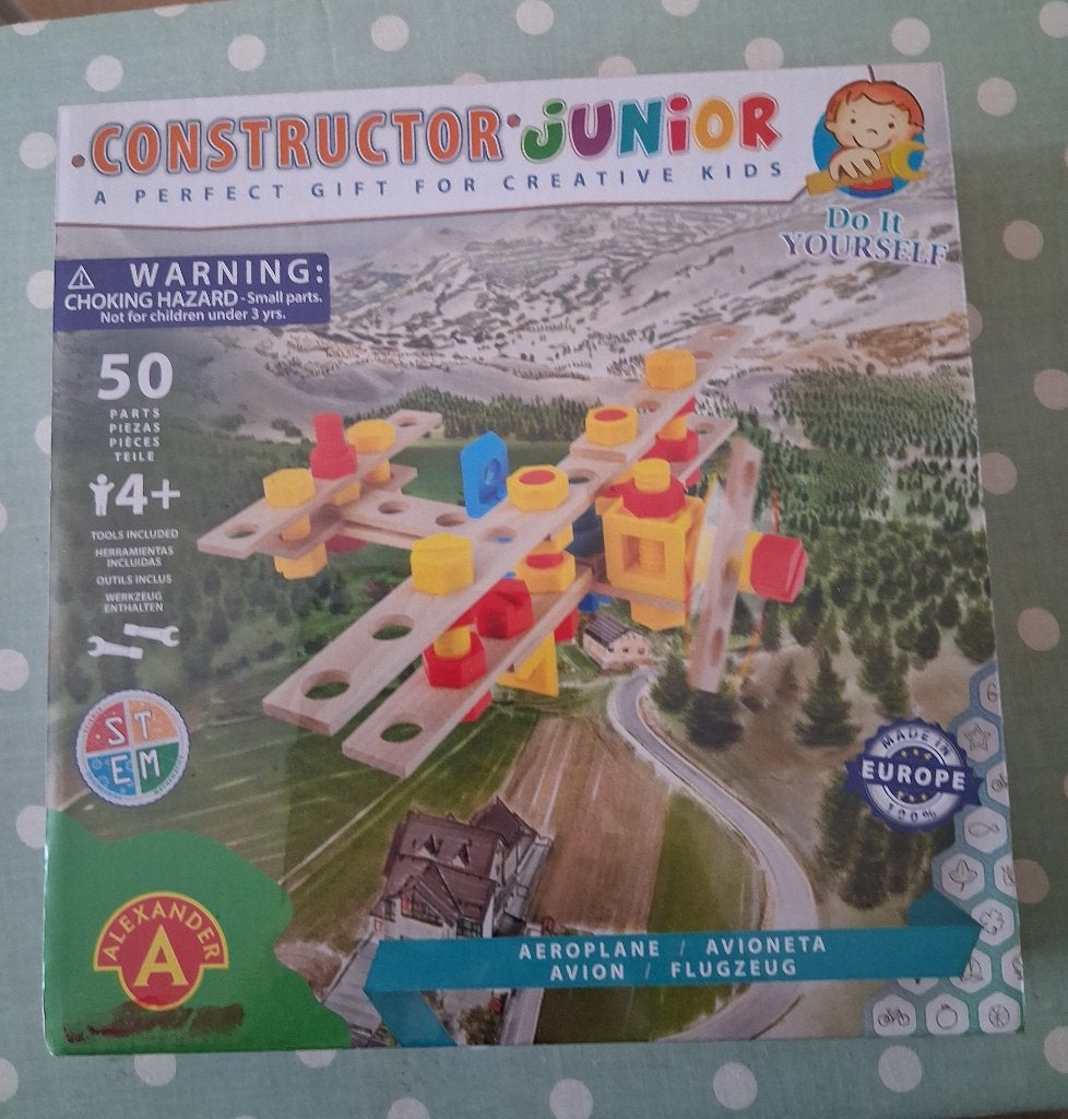 Constructor Junior Vliegtuig Bouwpakket, Ophalen of Verzenden, Nieuw, Bouwen