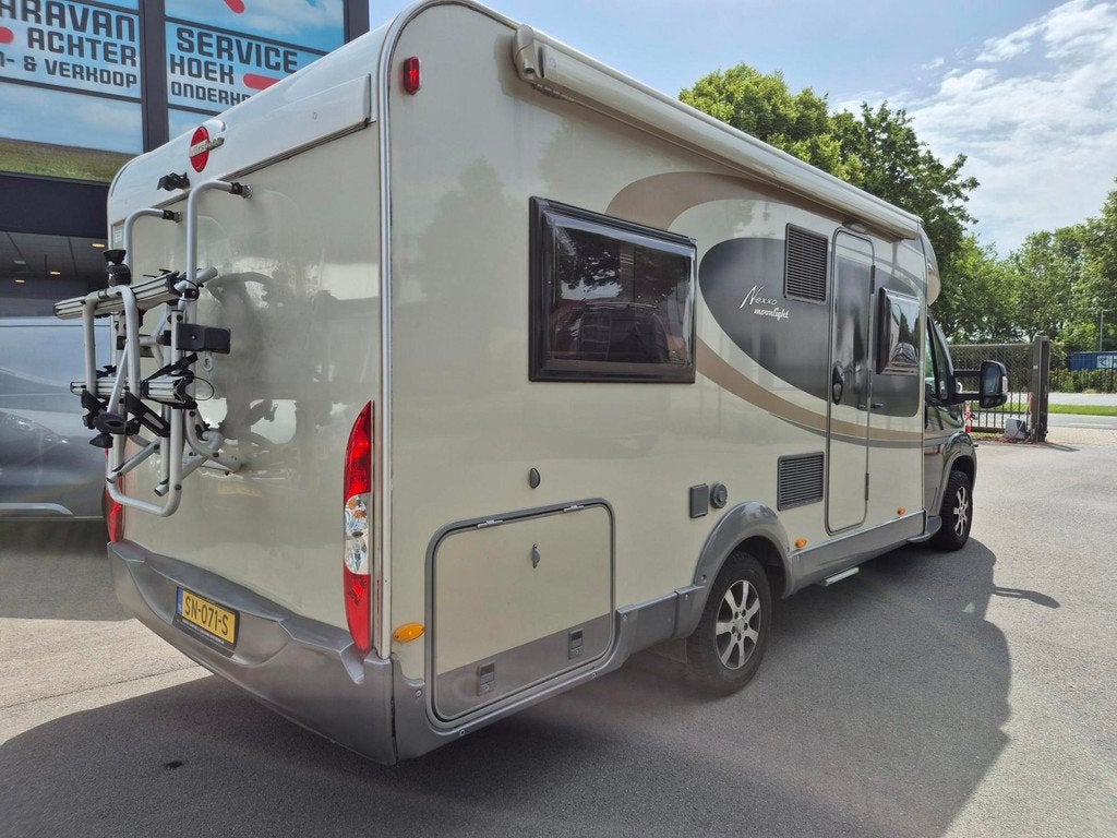 Buerstner Fiat NEXXO 660 Frans bed, Airco + luifel 2e eig., Caravans en Kamperen, Campers, Bedrijf, Half-integraal, Fiat, Omvormer