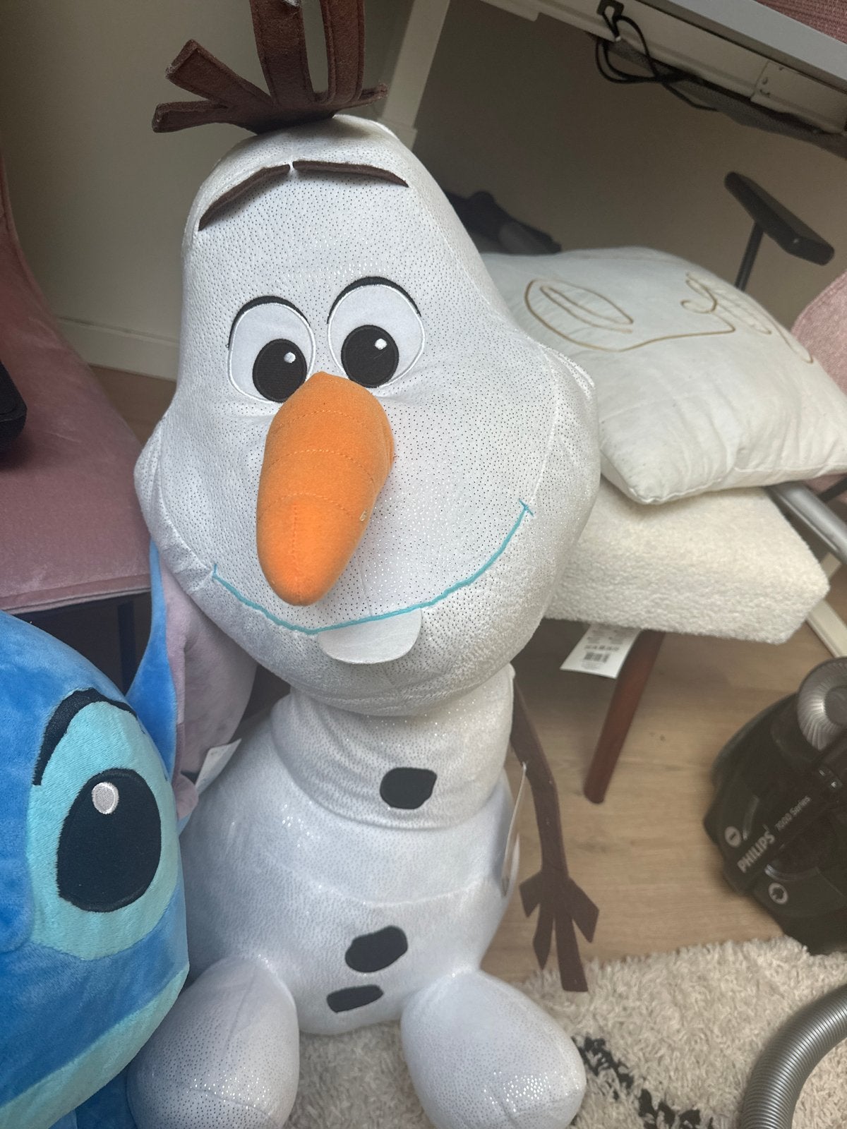 Grote Disney Frozen 2 Olaf Knuffel - Zo goed als nieuw, Ophalen, Disney, Overige typen, Middelgroot (20 tot 80 cm)