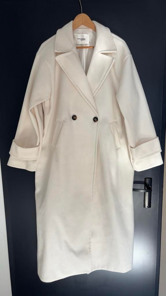 Witte winter/tussen van Cartouche by Suus, Ophalen of Verzenden, Zo goed als nieuw, Maat 38/40 (M), Wit