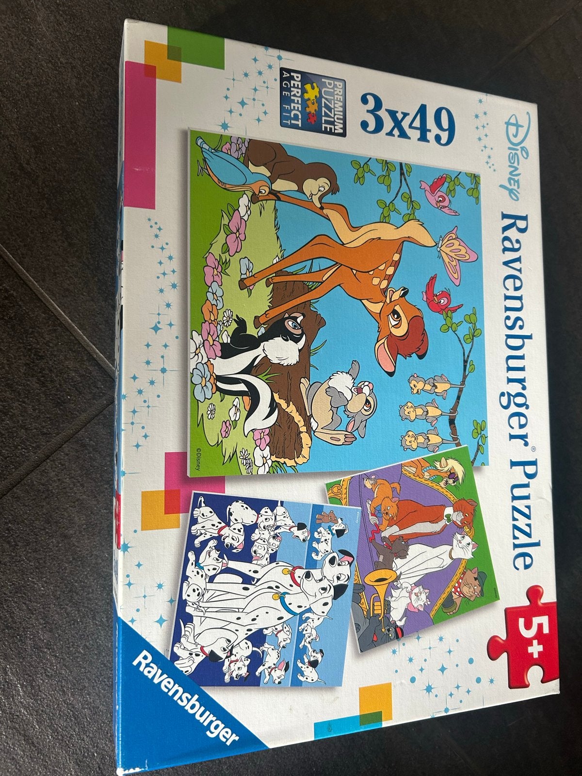Ravensburger Disney Puzzel 3x49 stukjes, Ophalen, 10 tot 50 stukjes, Zo goed als nieuw, 4 tot 6 jaar