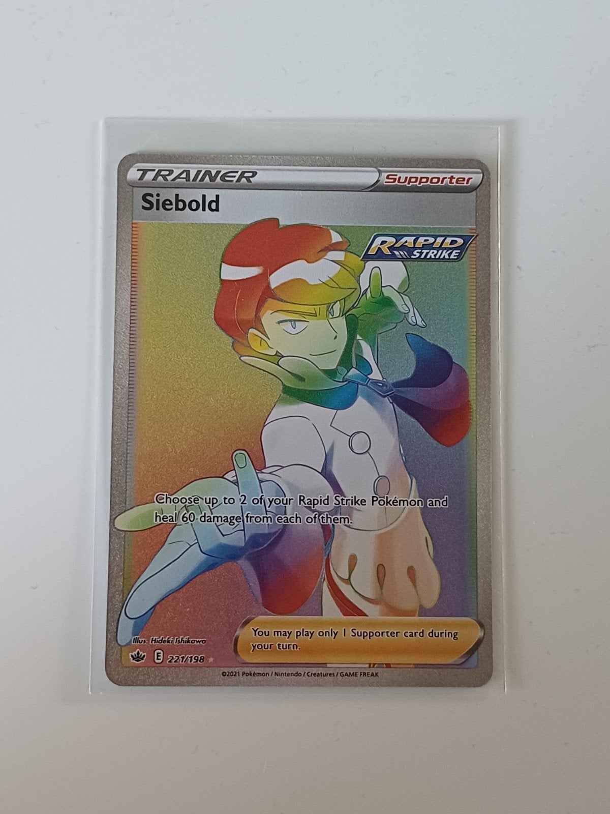 Siebold #221 (Chilling Reign) - NM, Verzenden, Zo goed als nieuw, Losse kaart, Foil