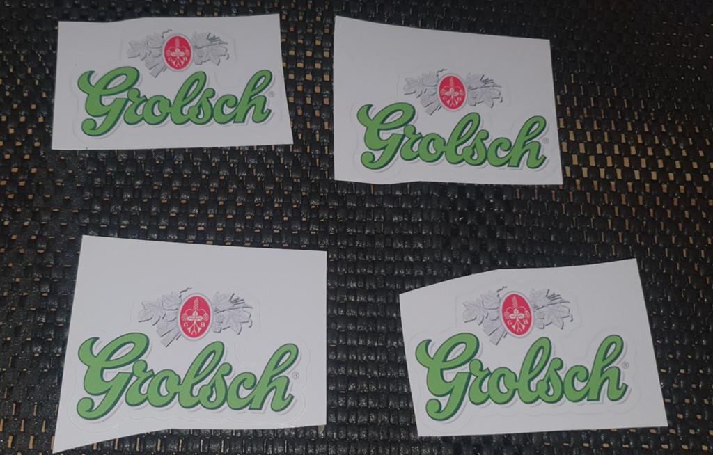 Grolsch Stickers – Geef alles die échte Twentse touch!, Ophalen of Verzenden, Nieuw