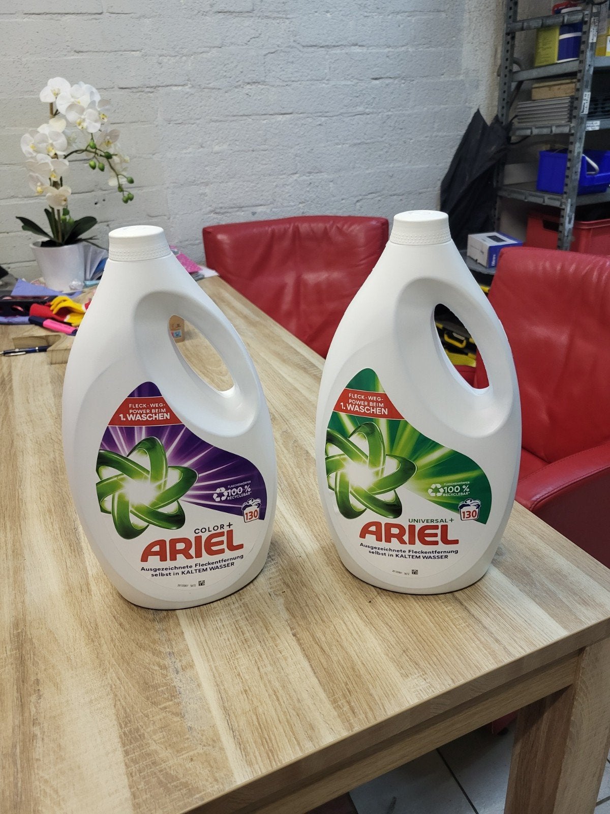 Ariel wasmiddel 6 liter 130 wasbeurten, Huis en Inrichting, Schoonmaakartikelen, Ophalen of Verzenden