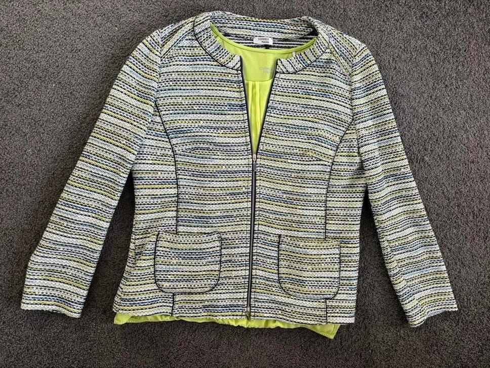 Mooi sommermann setje jasje en shirt maat 42/44, Kleding | Dames, Ophalen of Verzenden, Zo goed als nieuw, Maat 42/44 (L)
