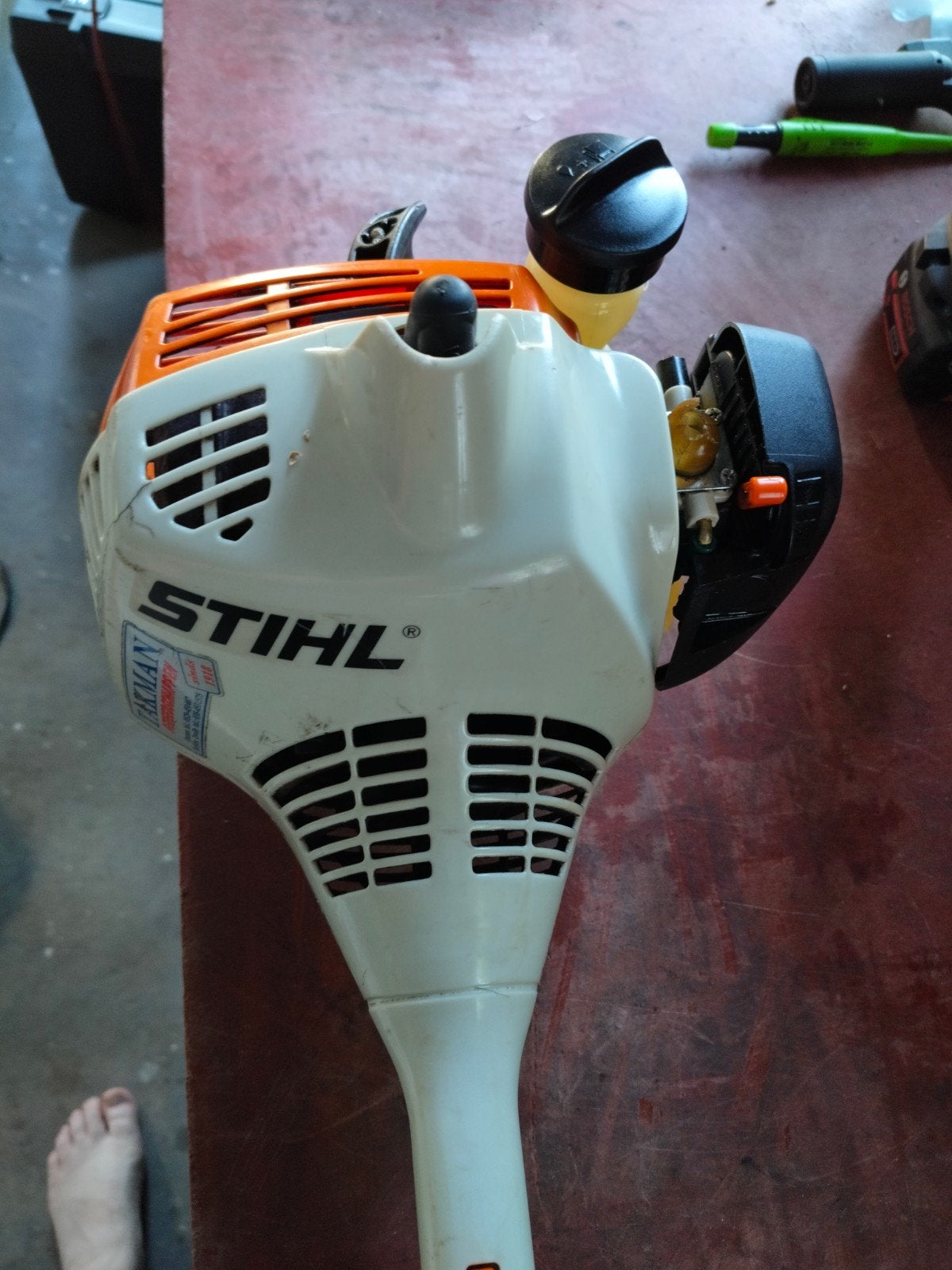 Stihl km 55 combi , benzinemotor, Benzine, Gebruikt, Ophalen of Verzenden, STIHL