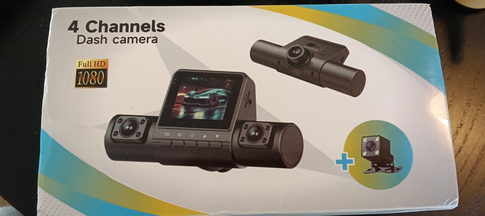 Dashcam 4 camera's Full HD 1080P, Verzenden, Nieuw