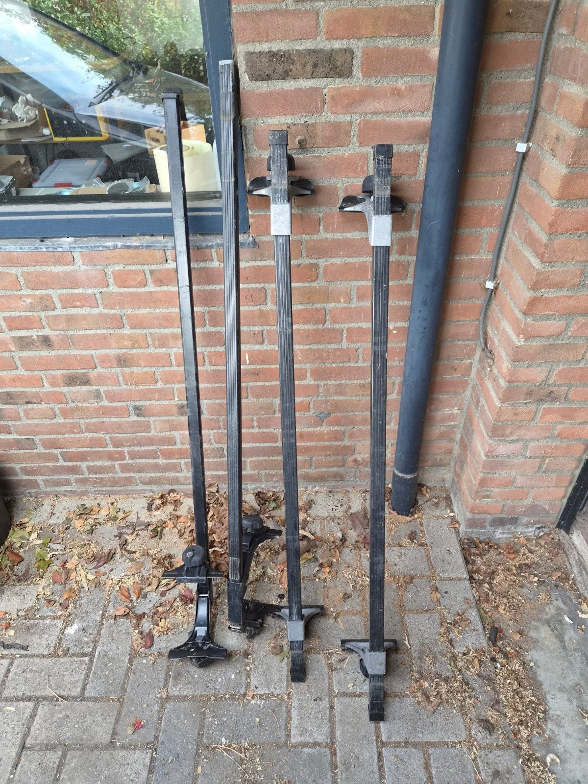 Thule dakdragers voor regengoot, 127cm, met sleutels, Ophalen, Gebruikt