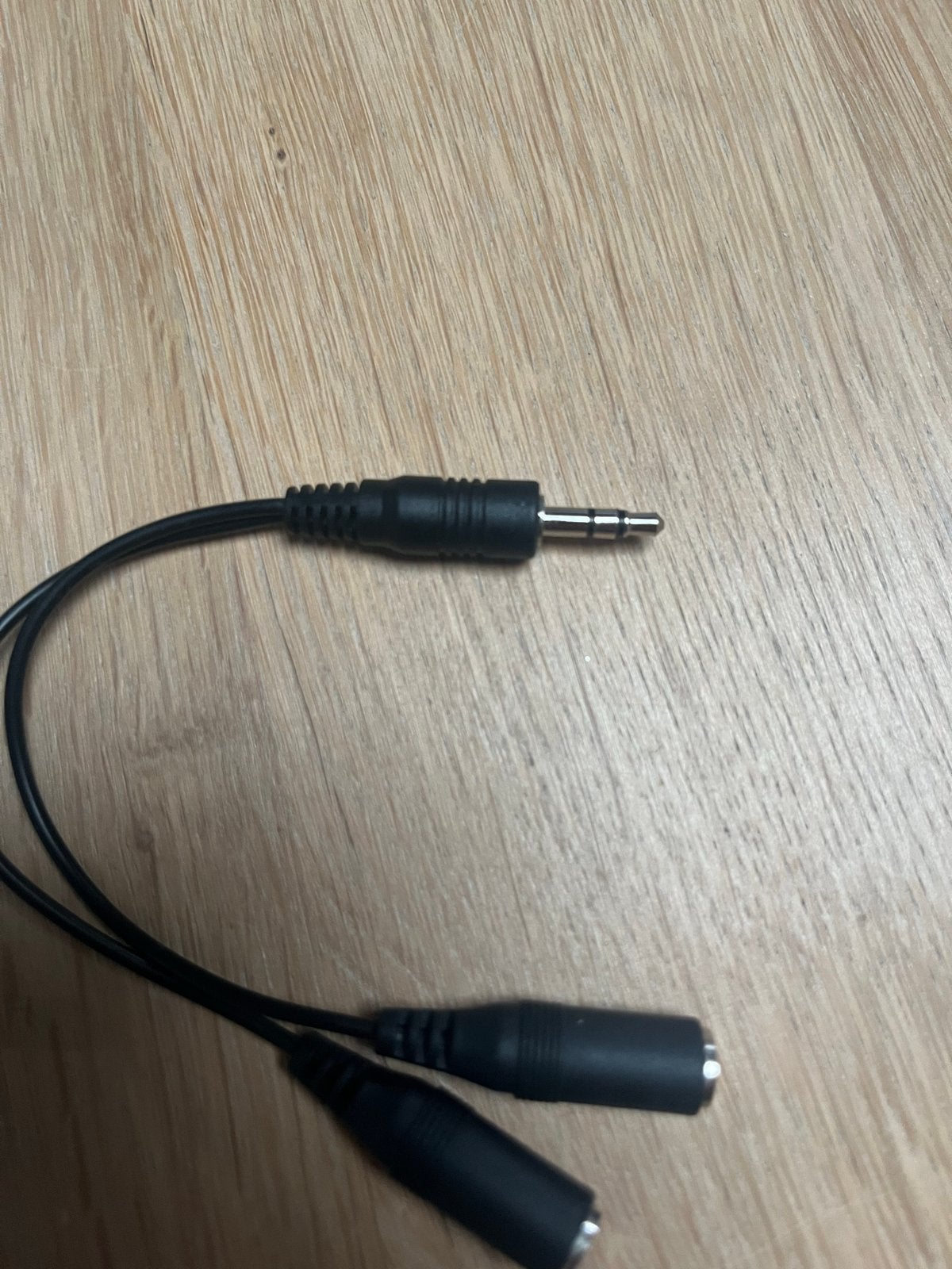 Audio Splitter Kabel - 3.5mm Jack naar Dubbele Vrouwelijke J, Ophalen of Verzenden, Gebruikt, Minder dan 2 meter, Overige kabels