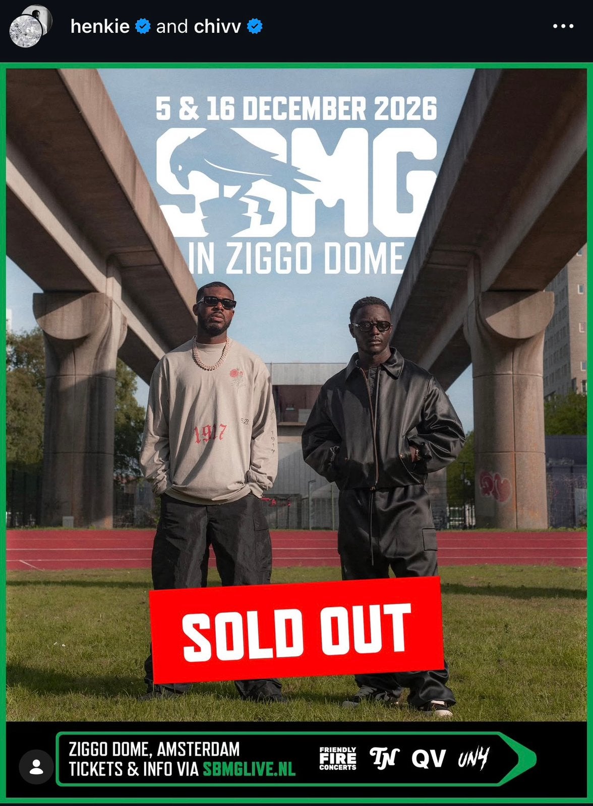 SBMG - Concert, Twee personen, Oktober