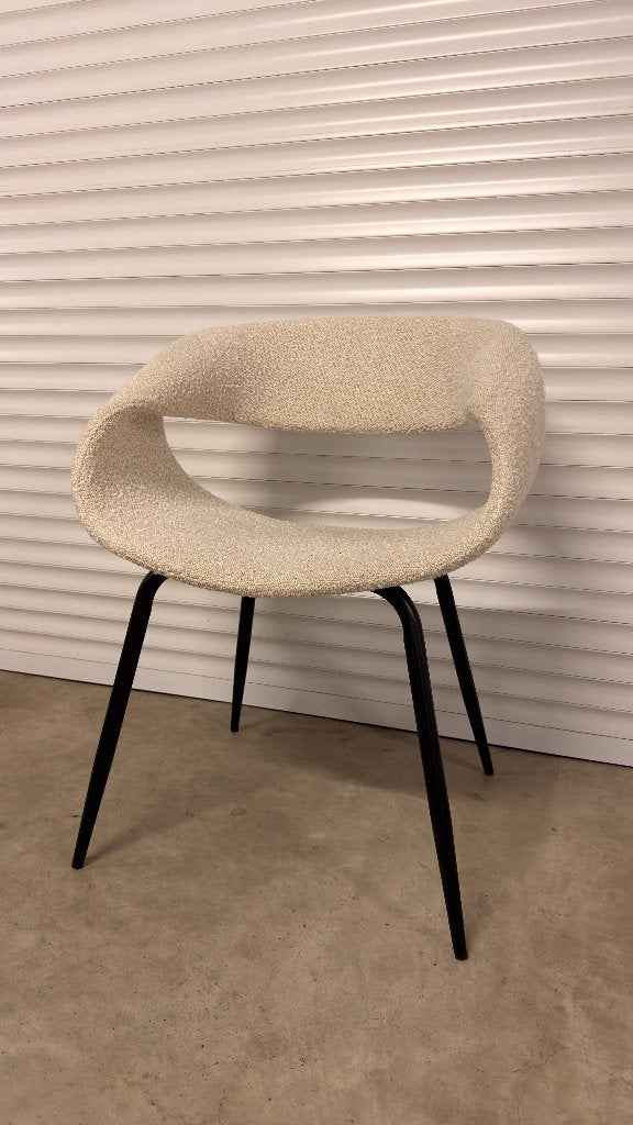 Pole To Pole Whale White Pearl Eetkamerstoelen 3 stuks, Ophalen, Gebruikt, Drie, Wit