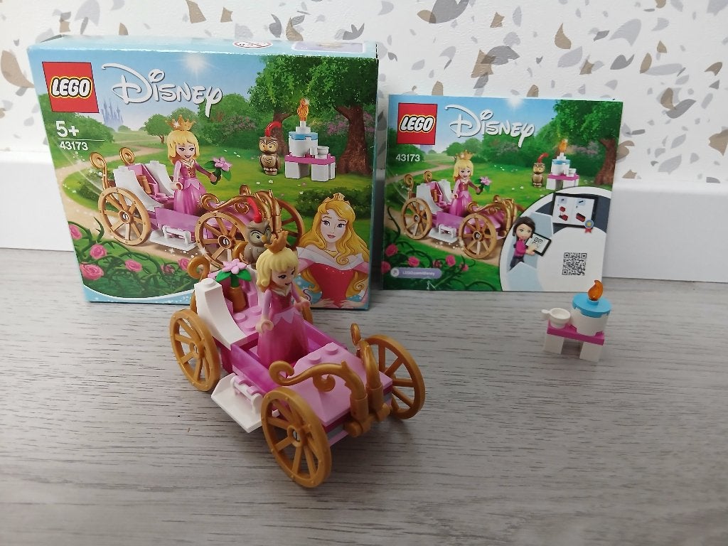 Lego Friends, Disney, 43173 Aurora's Koninklijke Koets, Lego, Friends, Ophalen of Verzenden, Zo goed als nieuw