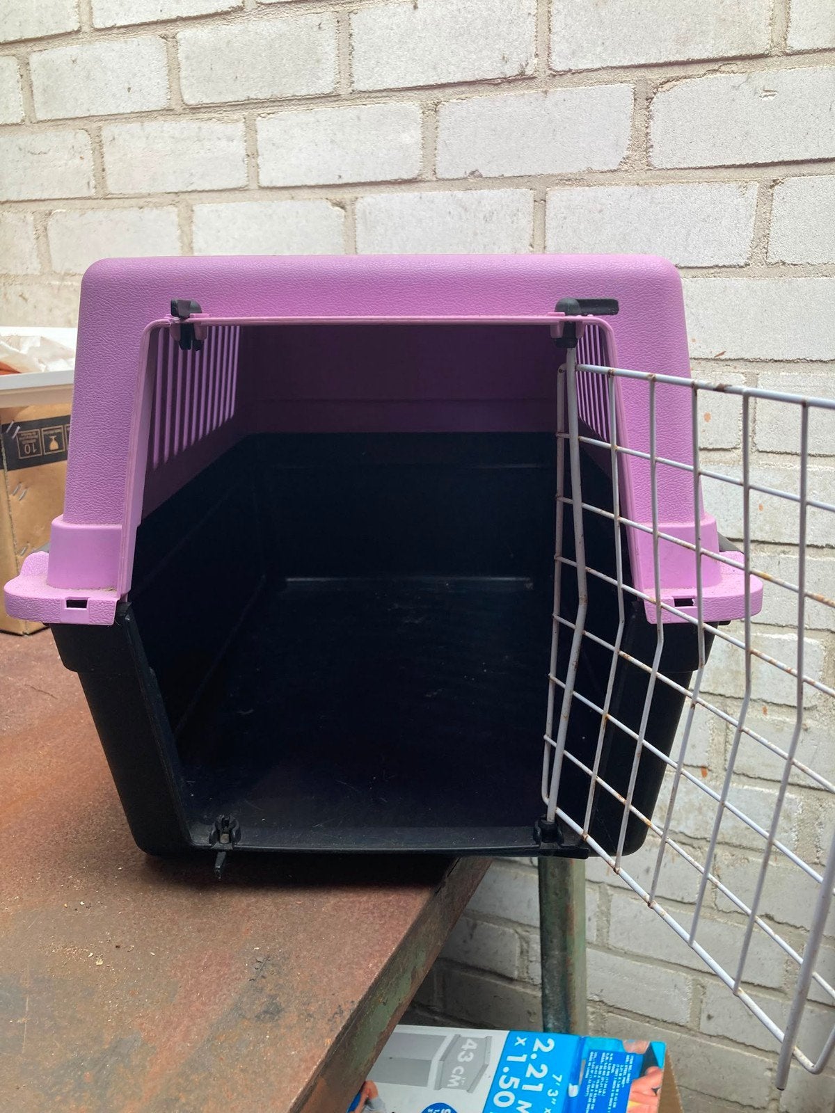Adult Cat transport box, Ophalen