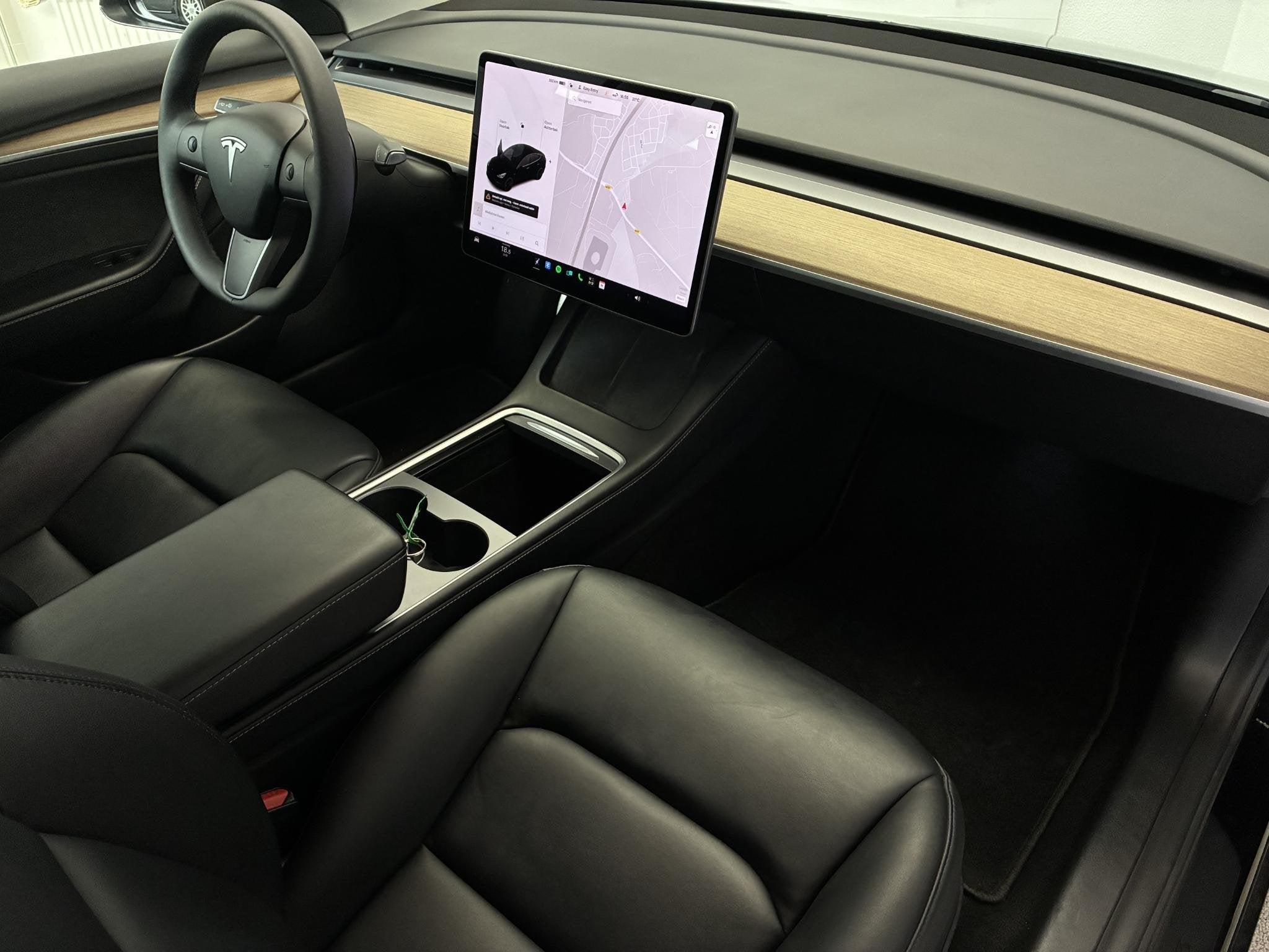 Tesla Model 3 Performance AWD 75 kWh | 99% SOH | PANO | LEDE, Auto's, Stof, Gebruikt, 547 km, 462 pk